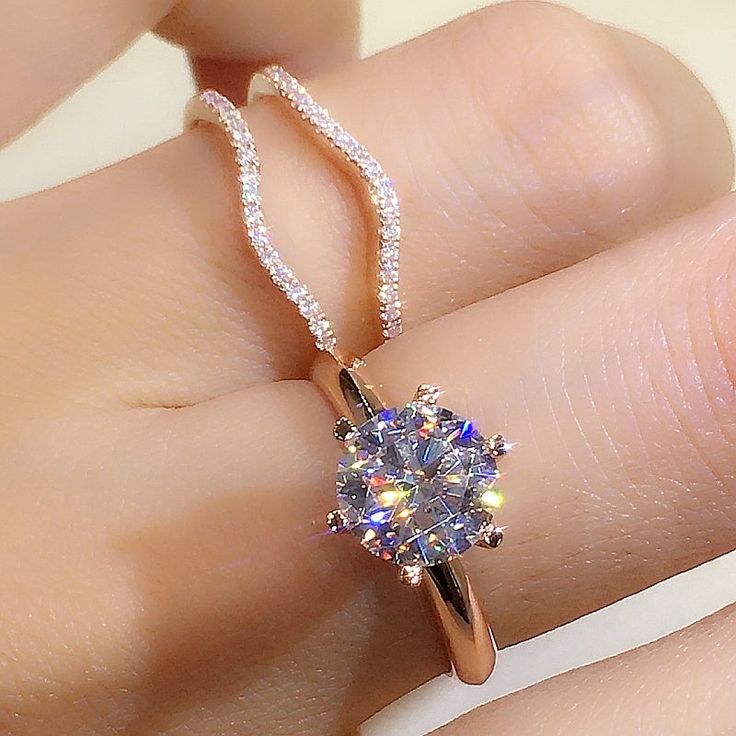 moissanite ring