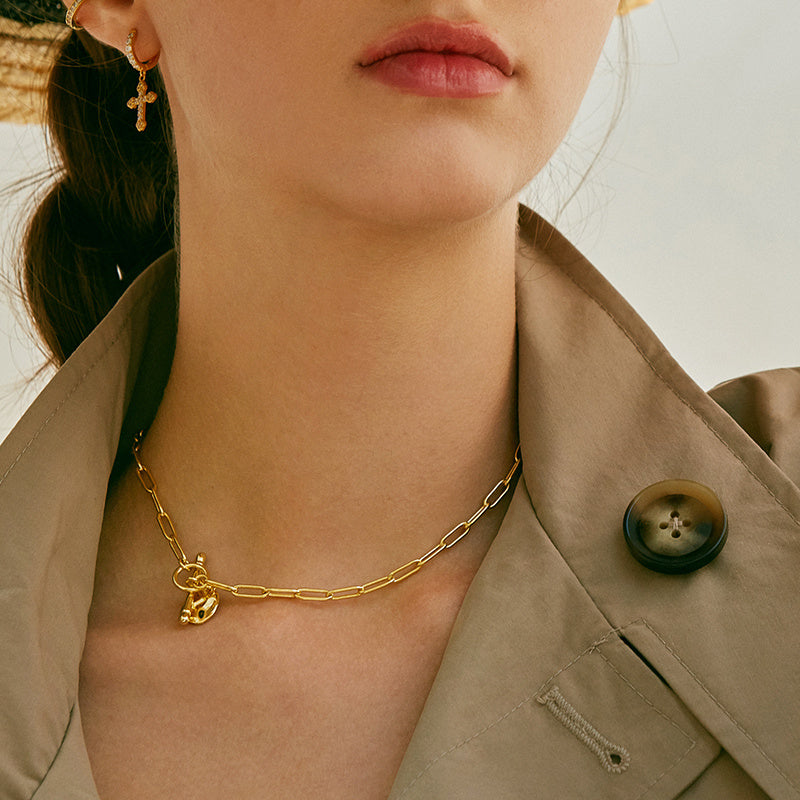 Vintage Choker Collarbone Chain