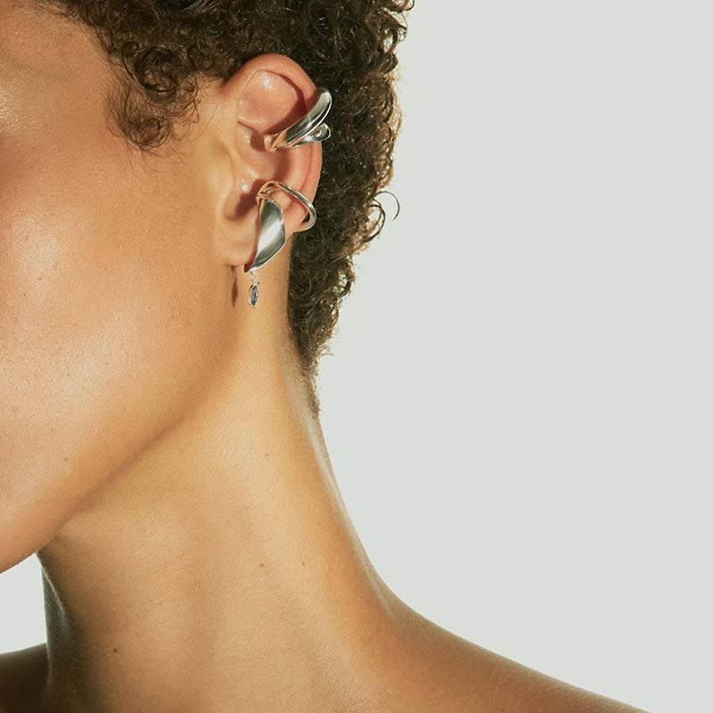 Embrace Leaf Shape Ear Cuff