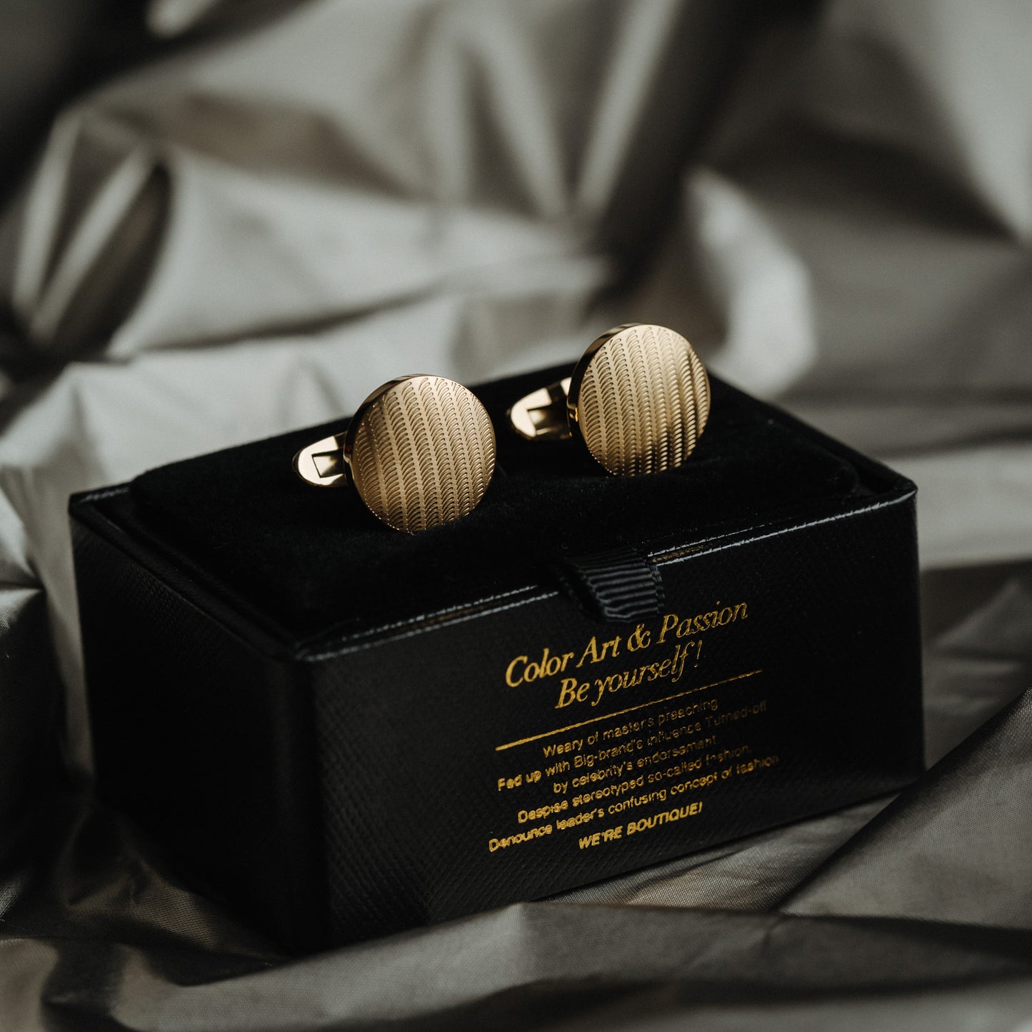 Luxury Meets Intent - Cuff Link Luxury