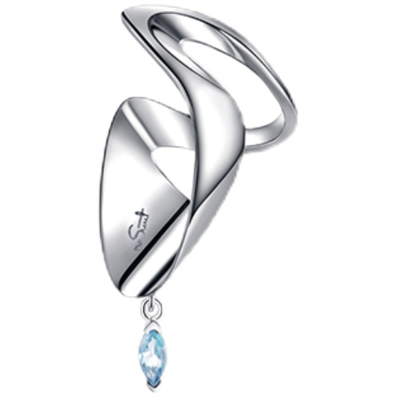 Embrace Leaf Shape Ear Cuff