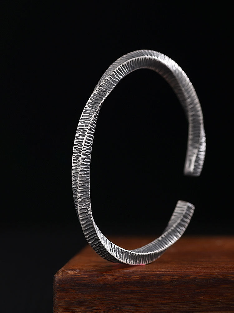 Mobius Silver Bracelet for Men