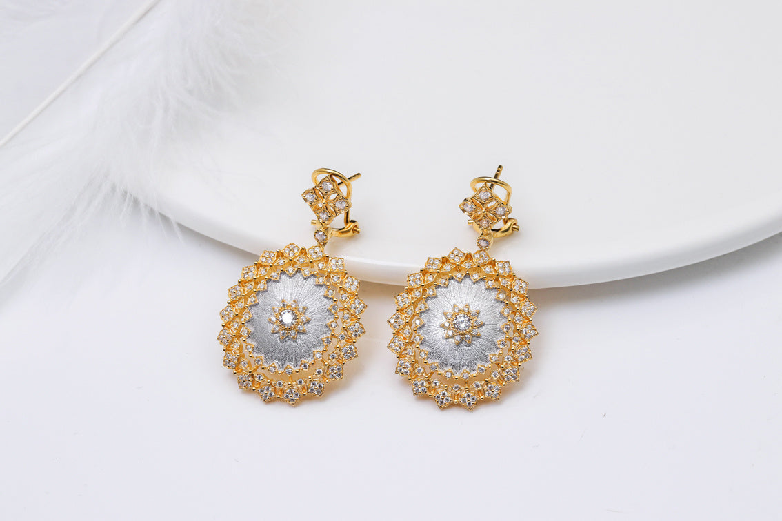 Renaissance Vintage Glow Earrings