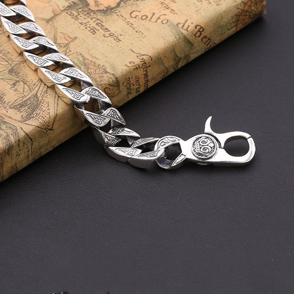 Maximus Forge Chain Silver Bracelet