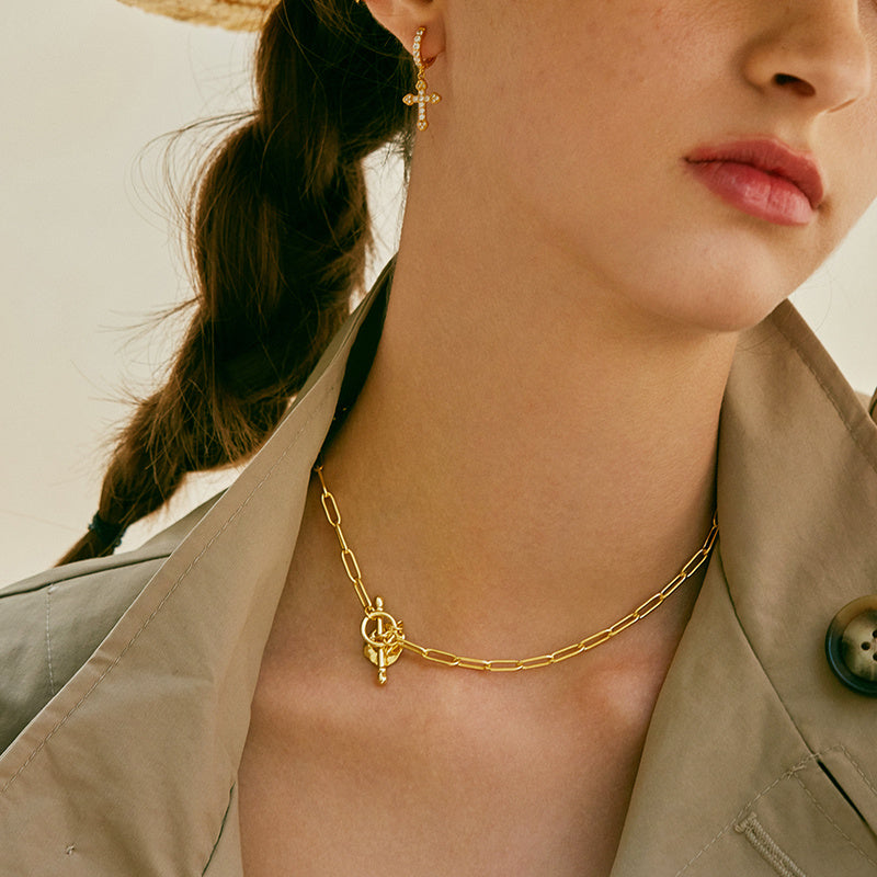 Vintage Choker Collarbone Chain