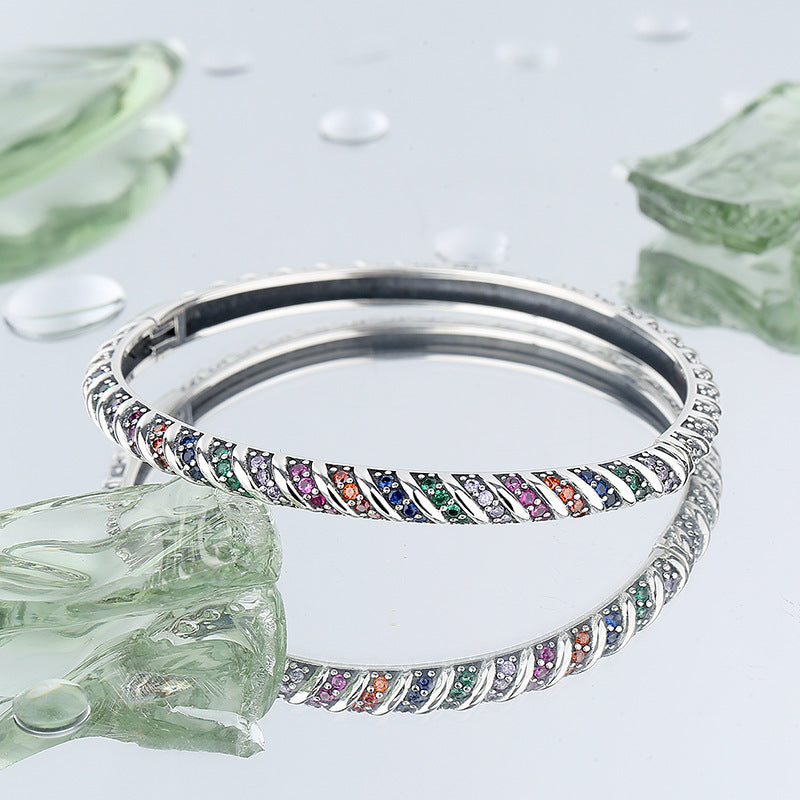 Tribal Elements Diamond Bracelet