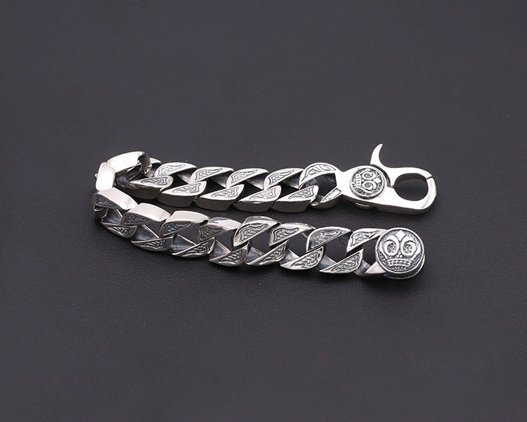 Maximus Forge Chain Silver Bracelet