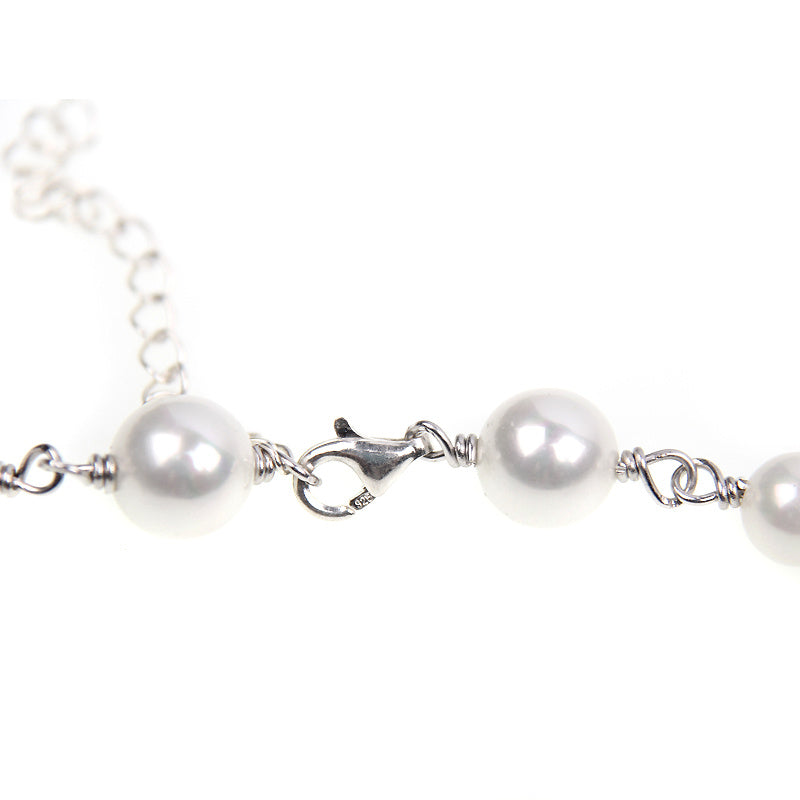 Poseidon Pearl necklace shell beads