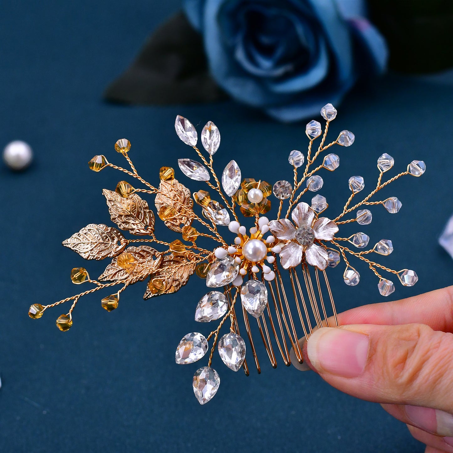 Radiant Petals Handmade Hair Accessory