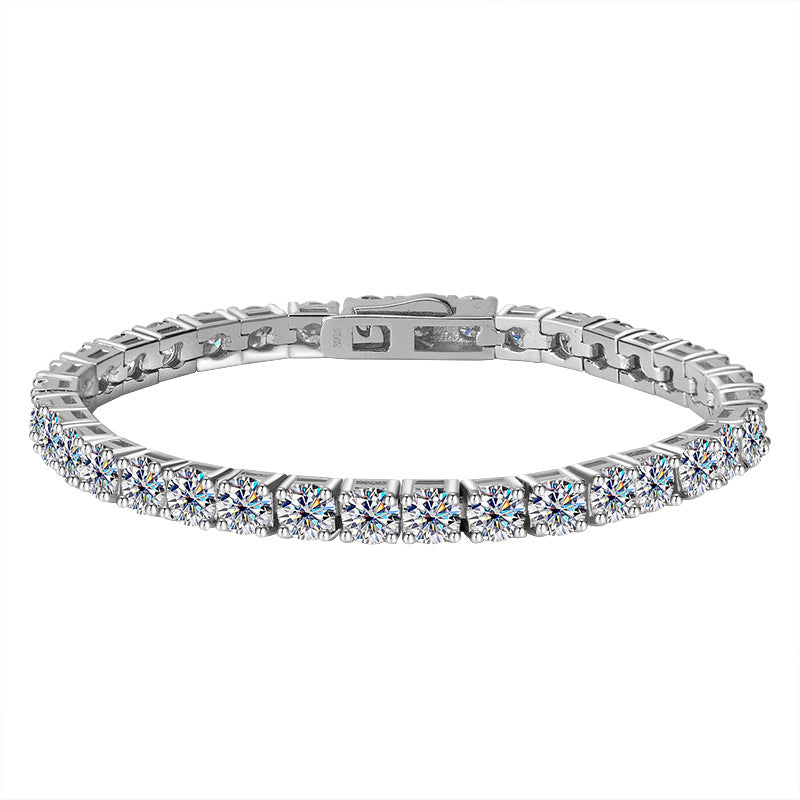 Lux Illumina Silver Diamond Bracelet