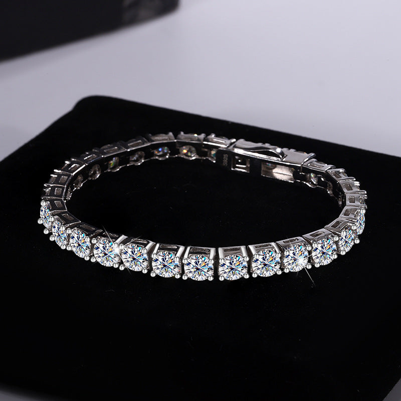 Lux Illumina Silver Diamond Bracelet