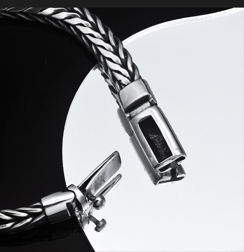 Armor Handmade Silver Bracelet