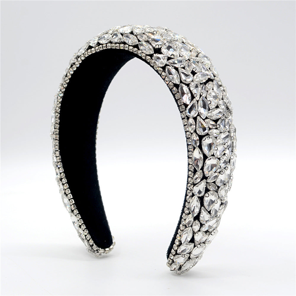 Glitter Rhinestone Headband