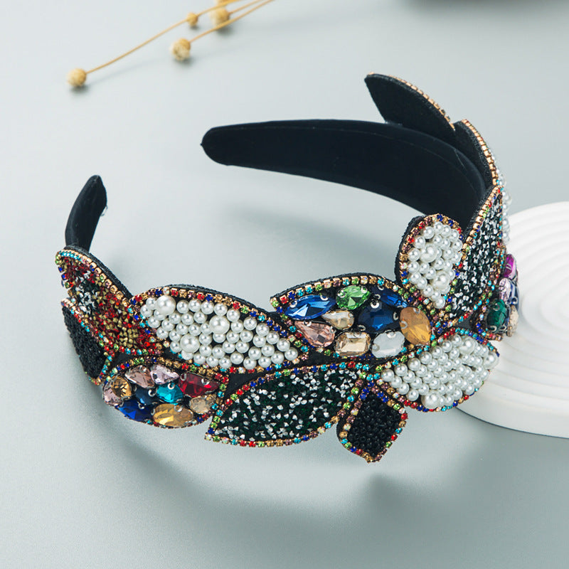 Pearl Leaf Headband
