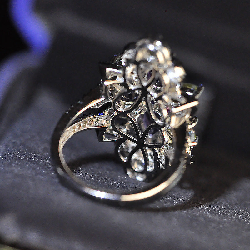 Vivid Eternity Amethyst Ring