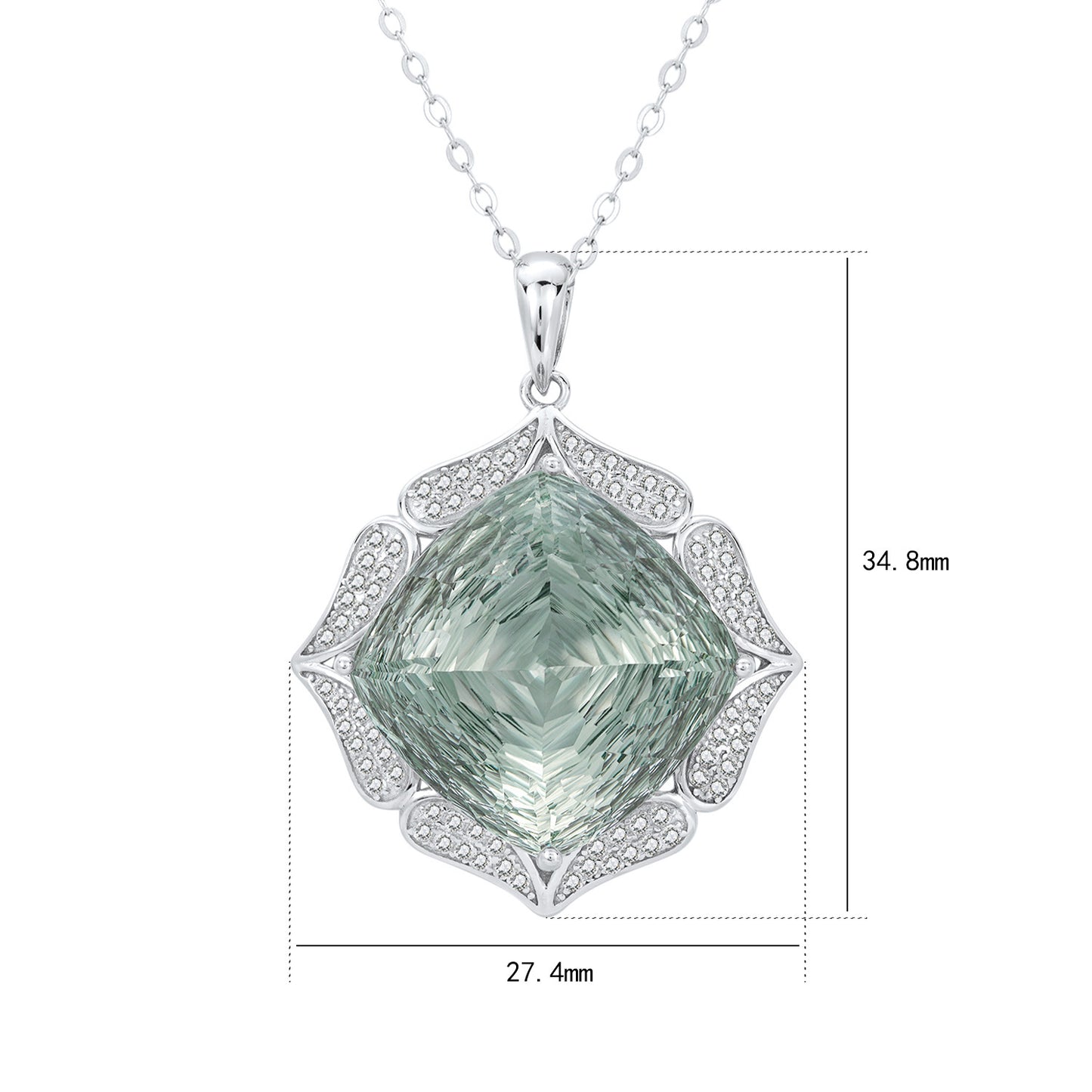 Green Crystal Pendant
