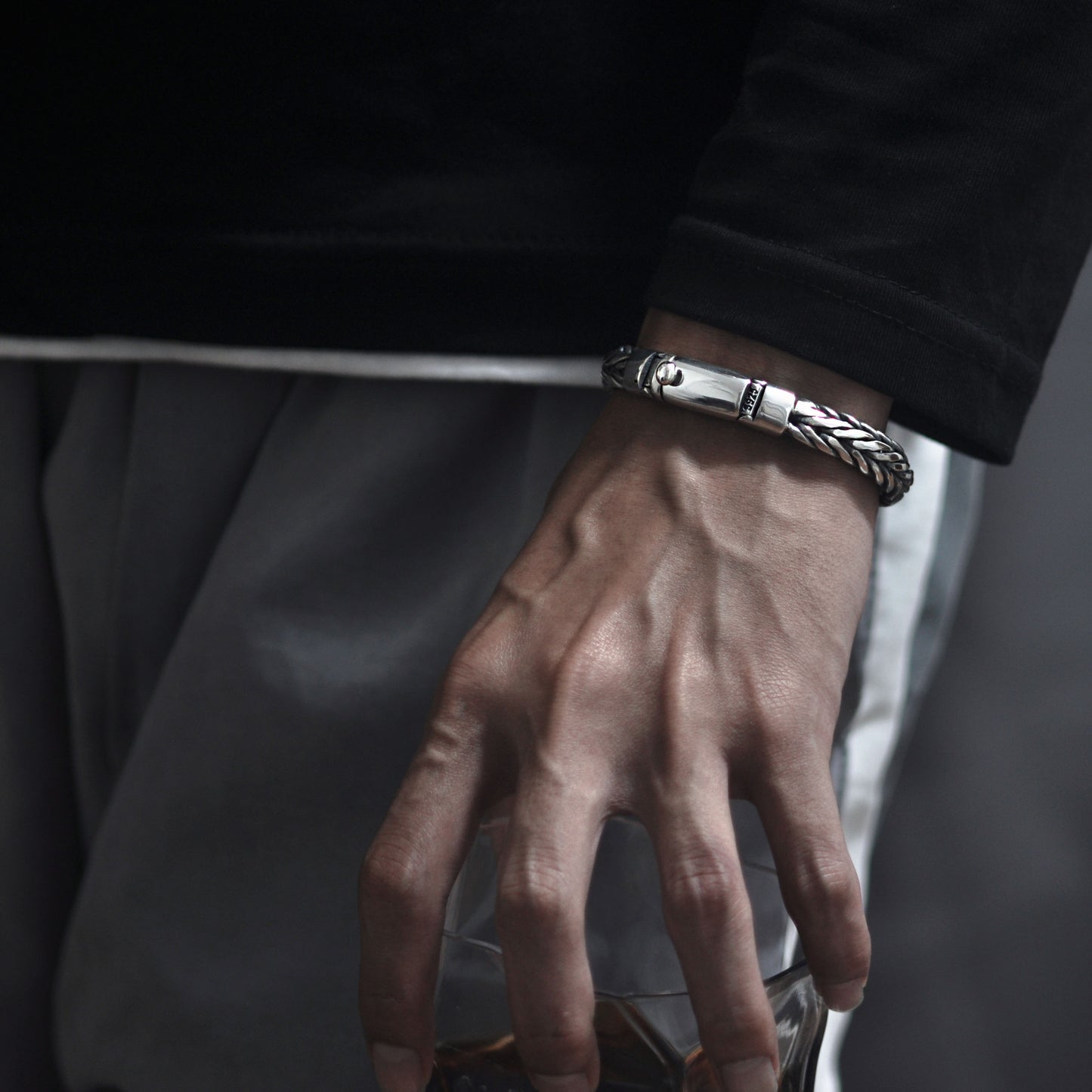 Armor Handmade Silver Bracelet
