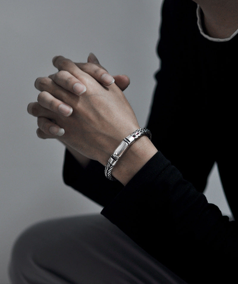 Armor Handmade Silver Bracelet