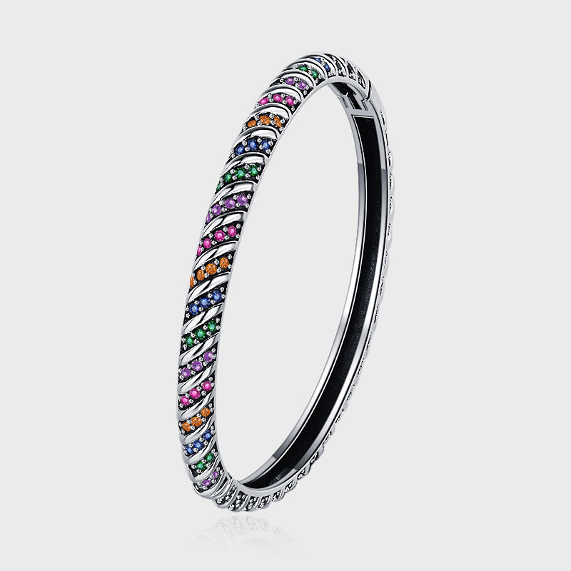 Tribal Elements Diamond Bracelet