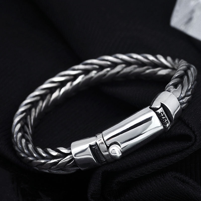 Armor Handmade Silver Bracelet