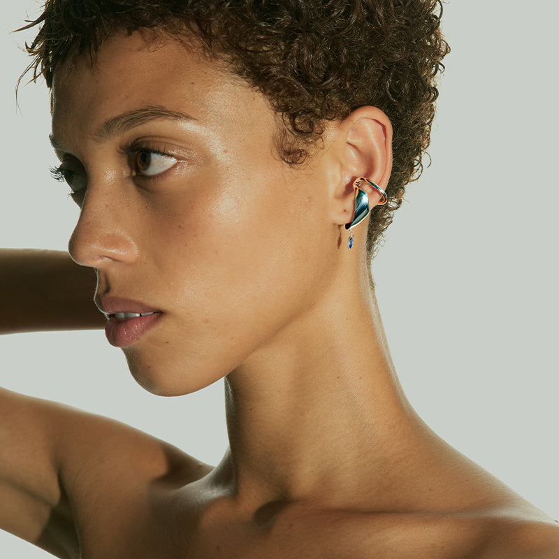 Embrace Leaf Shape Ear Cuff