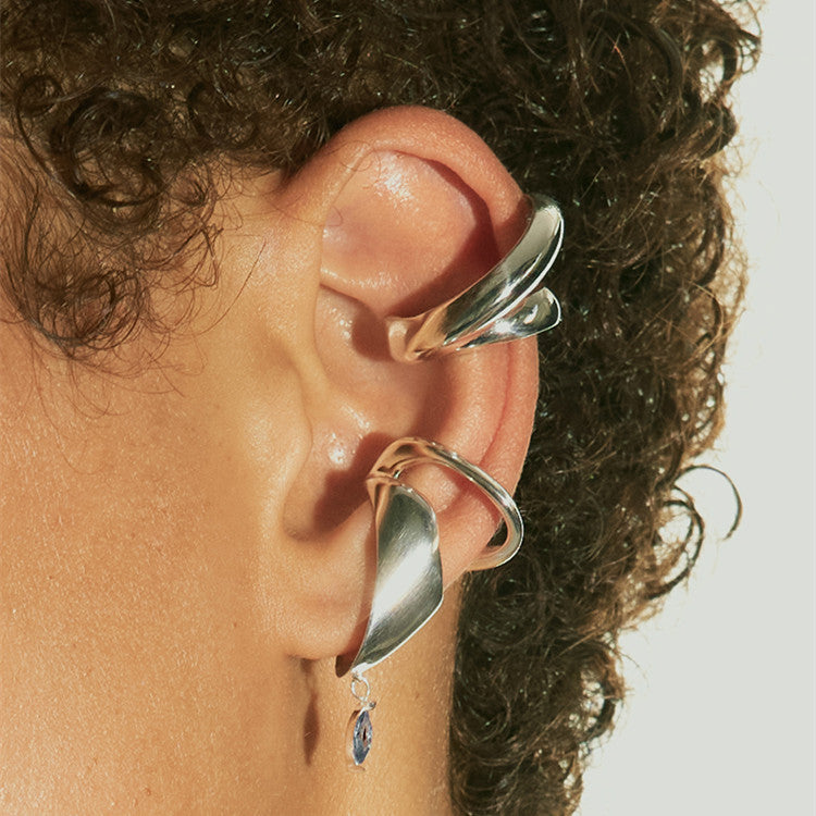 Embrace Leaf Shape Ear Cuff