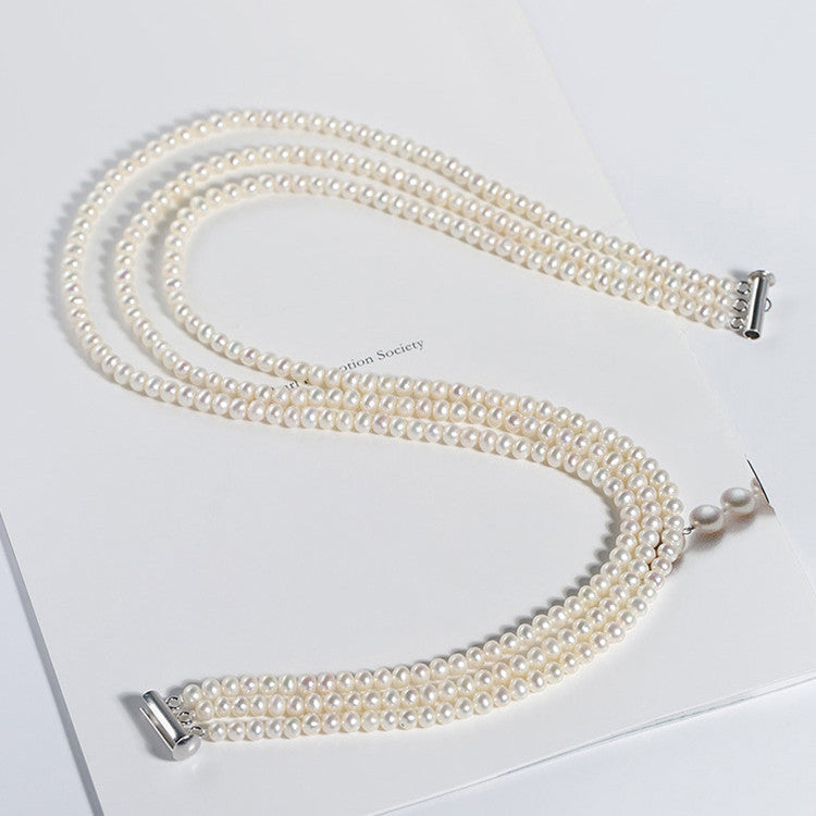 Trinity Freshwater Pearl Necklace