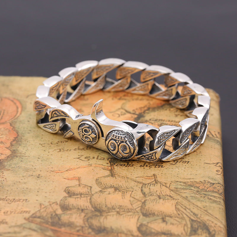 Maximus Forge Chain Silver Bracelet