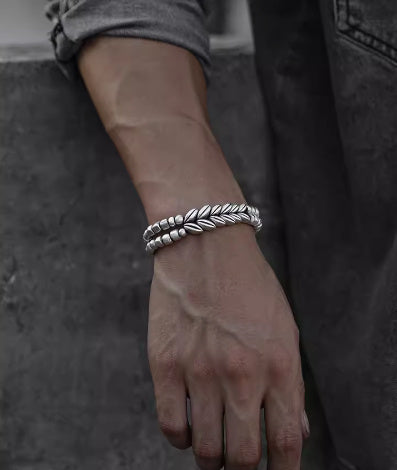 Wheat Bracelet Sterling Silver