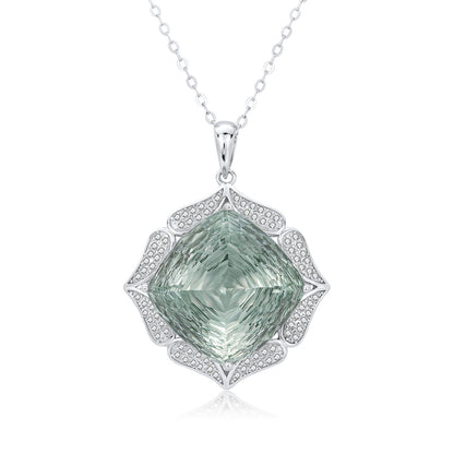Green Crystal Pendant