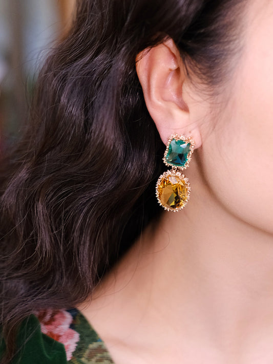 Imperial Glow Citrine Earrings