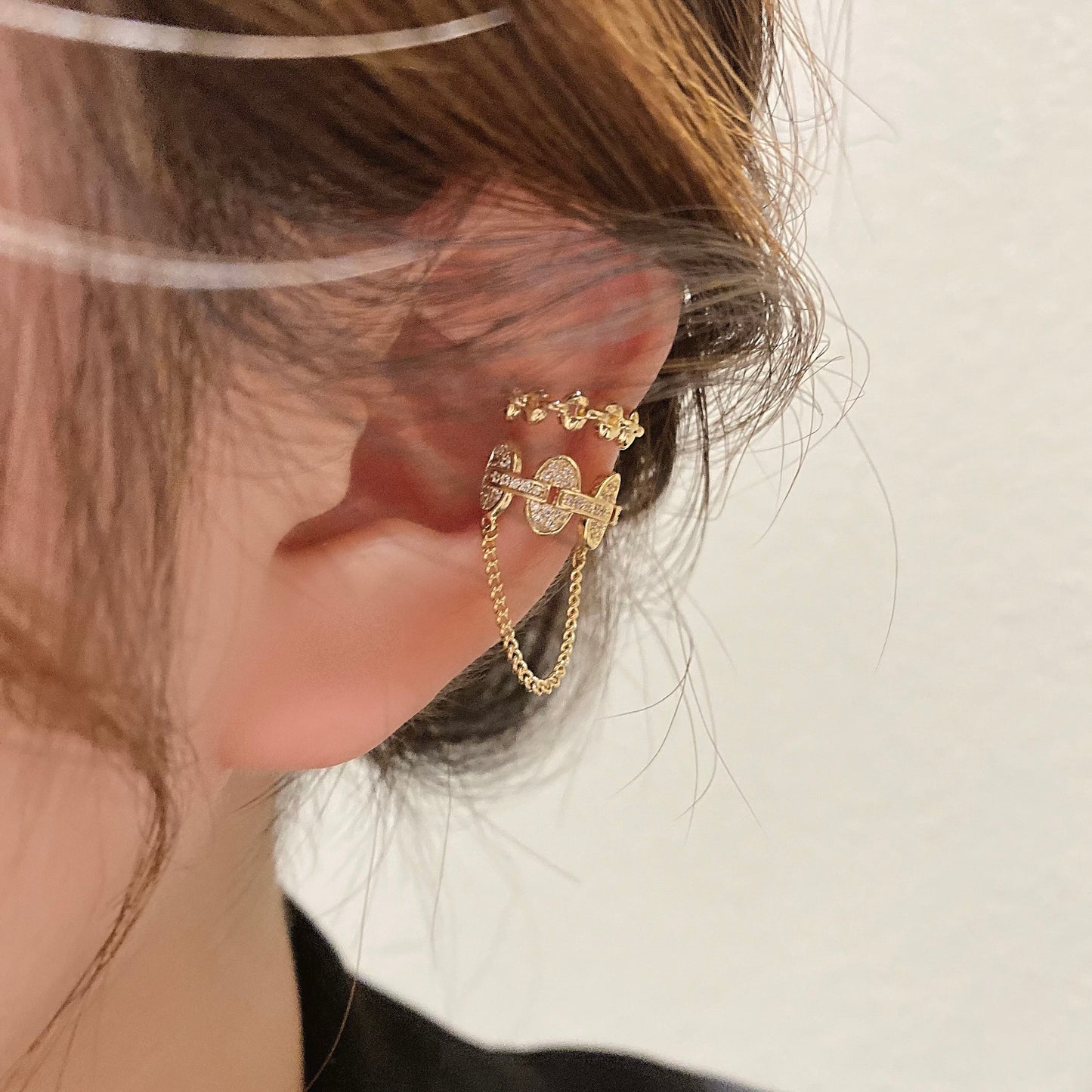 Sensation Chain Tassel Ear Clip