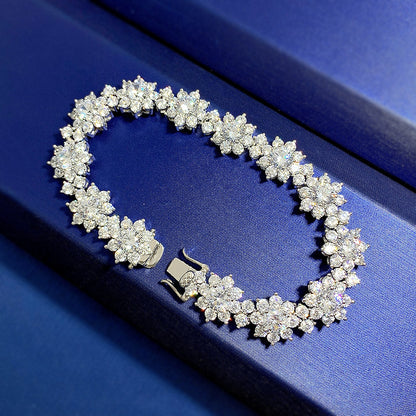 Sunflower Diamond Bracelet