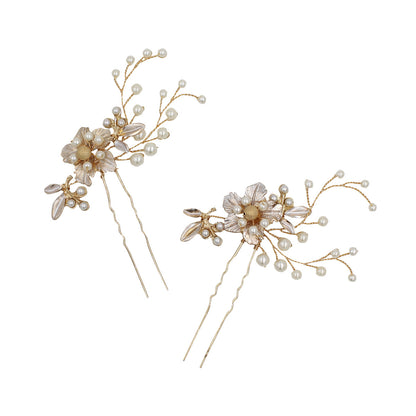 Sunlit Handmade Flower Hairpin