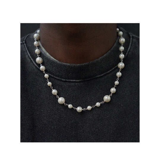 Poseidon Pearl necklace shell beads