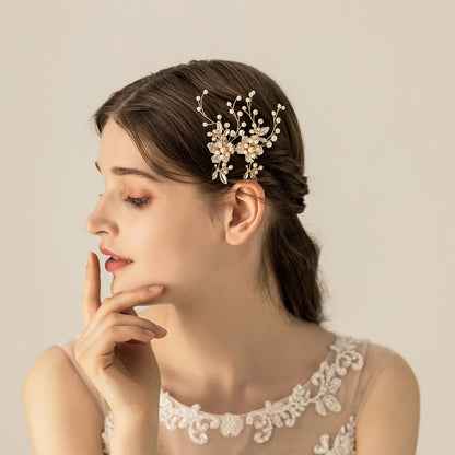 Sunlit Handmade Flower Hairpin
