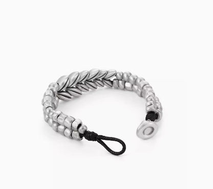 Wheat Bracelet Sterling Silver