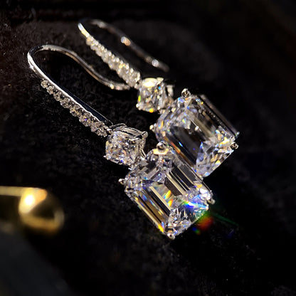 Grand Juliette Long Diamond Earrings
