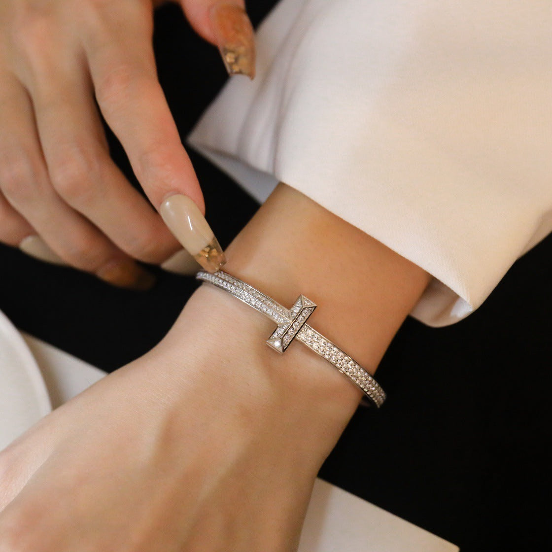 Treasure Sigil Diamond Bracelet
