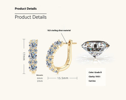 Queens Diamond Eardrop