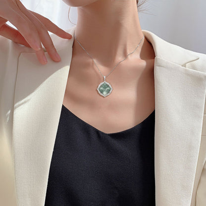 Green Crystal Pendant