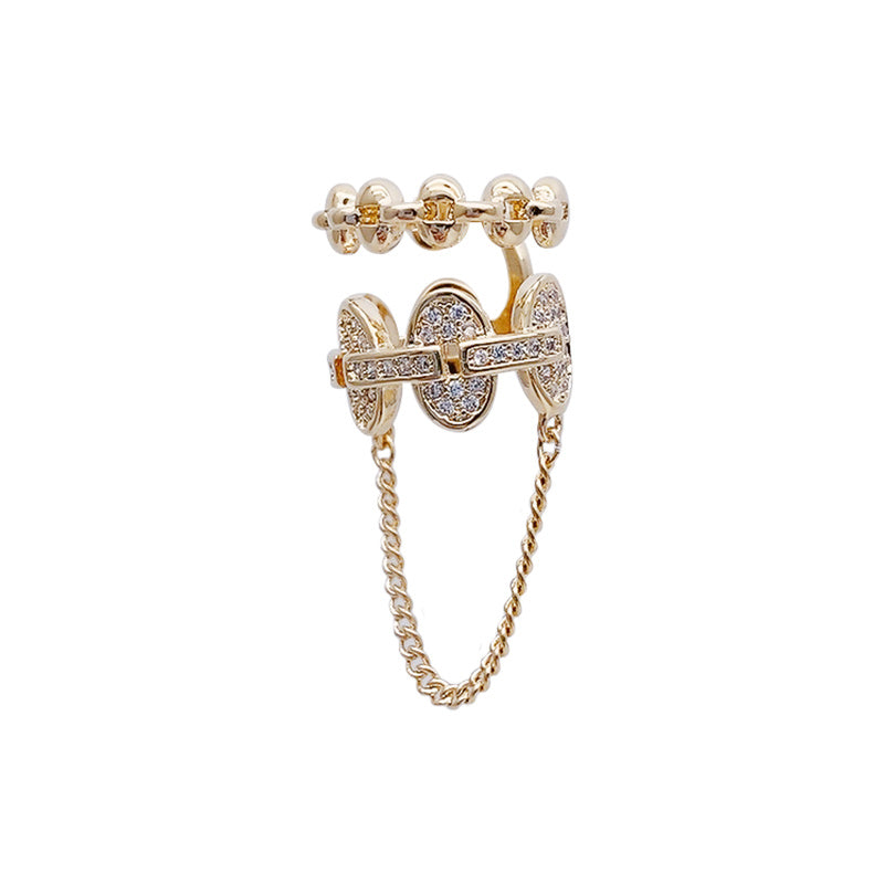 Sensation Chain Tassel Ear Clip
