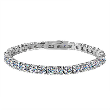 Lux Illumina Silver Diamond Bracelet
