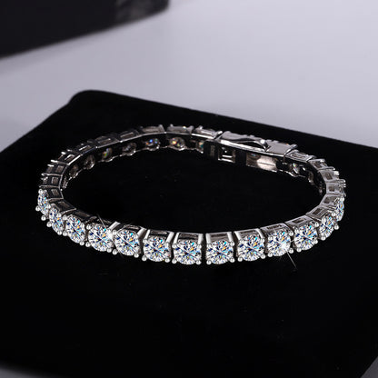 Lux Illumina Silver Diamond Bracelet