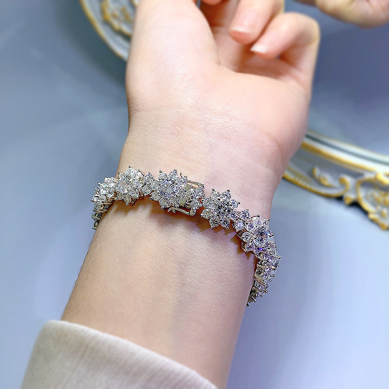Sunflower Diamond Bracelet