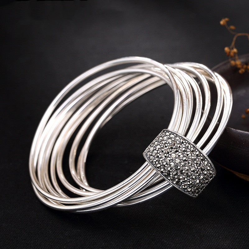 Vintage Multi-ring Bracelet