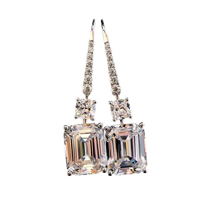 Grand Juliette Long Diamond Earrings