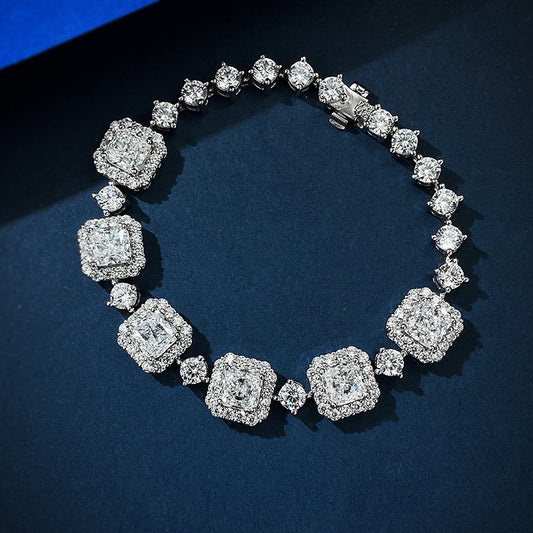 Shimmer Crown Diamond Bracelet