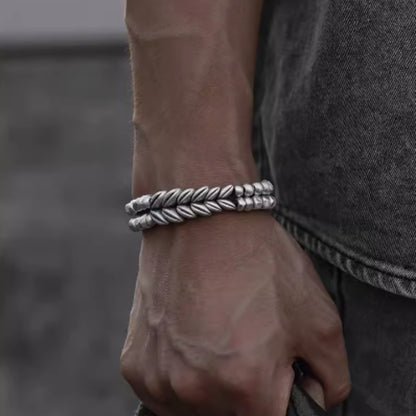 Wheat Bracelet Sterling Silver