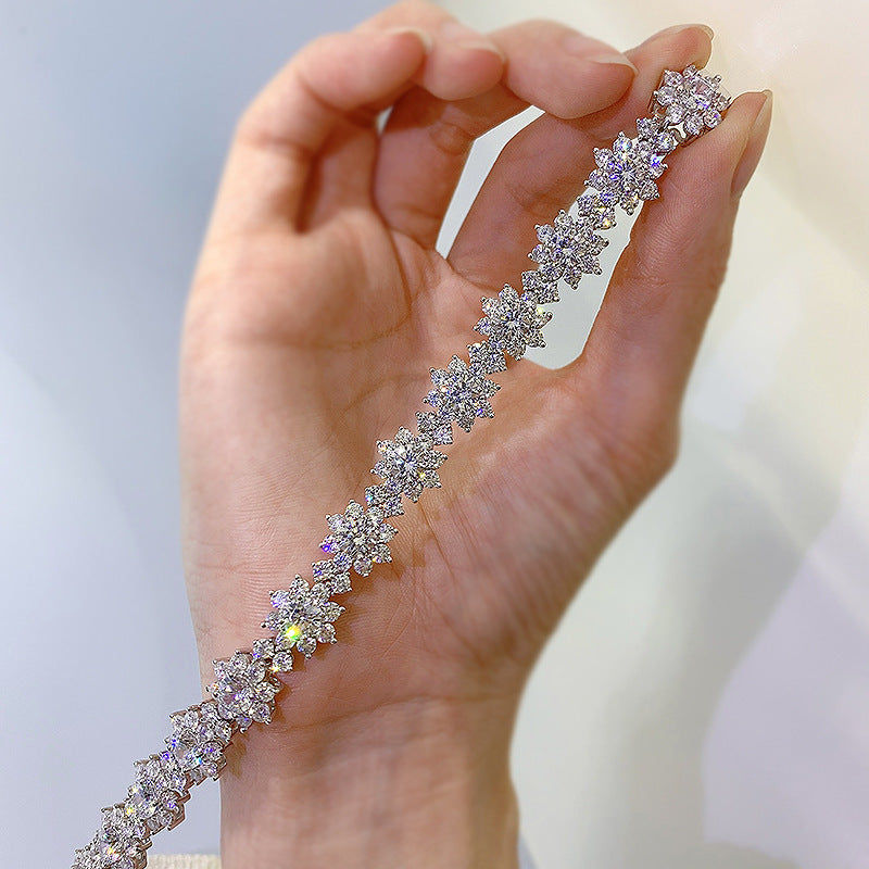 Sunflower Diamond Bracelet